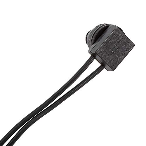 5Pcs Waterproof On Off Switch, Keenso 12V Latching Push Button Switch With 4" Wire Leads For Motorcycle/Car #TOP7