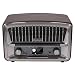 Produktbild Muse Digitalradio, DAB+ FM, Radiowecker, Dual-Alarm, (M-135 DBT) LCD-Display, 2 x 5 Watt, Schlummerfunktion, USB-AUX-IN Telefonbuchse, Dunkelgrau, Retro, Nostalgieradio