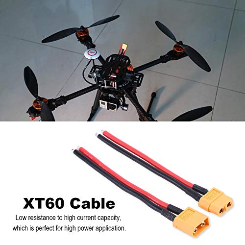 XT60 mannelijke vrouwelijke kabel, 2 stuks/set XT60 connectoradapter 14AWG siliconen kabel RC accessoire - Image 4