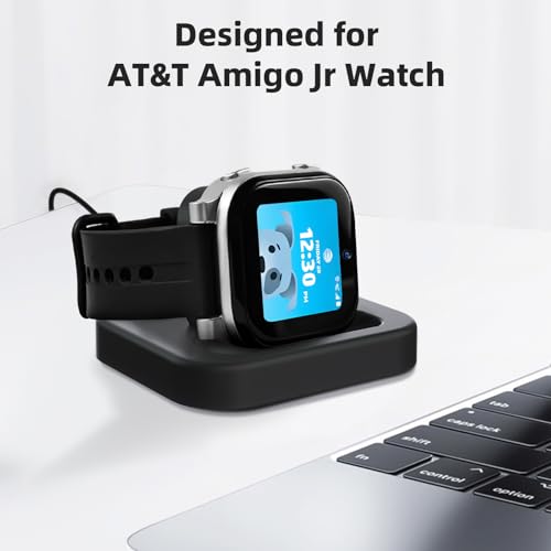 Base de carga compatible con AT&T Amigo Jr Watch soporte de mesa 2