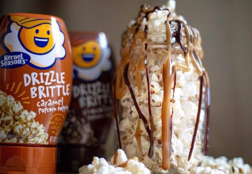 Kernel Season's Drizzle Brittle, Popcorn Topping, Variety Pack, 13.1 Ounce (Pack of 2)
