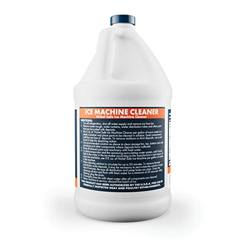 Made Here Co. Ice Machine Cleaner - Nickel-Safe Descaler for Effective Cleaning- Ideal for Nickel Components - Ideal for Home or Commercial Use, 1 Gallon, Pack of 1