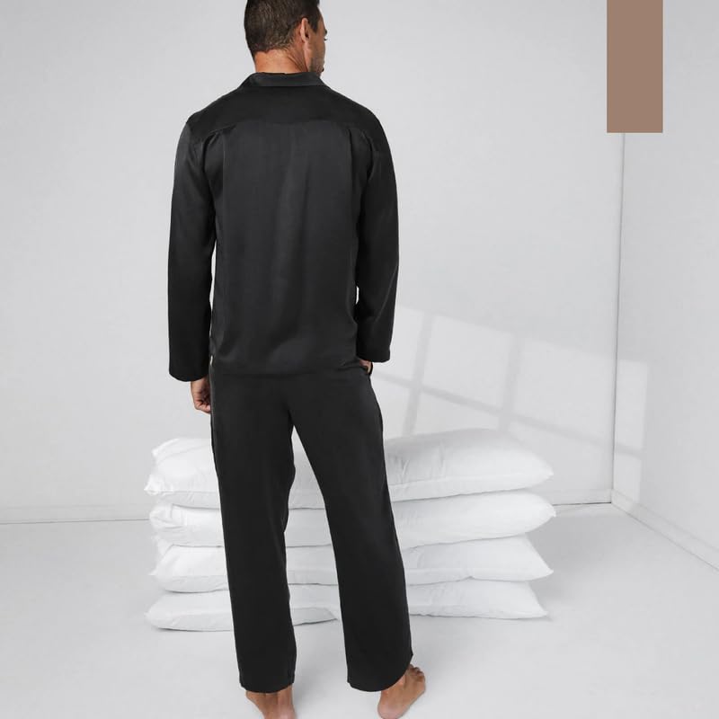 Lunya Men's Washable Silk Pajamas for Men - Men's Sleepwear - Multiple Color Options - Size S-XXL4