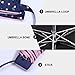 SHERCHPRY Mini Foldable Pocket Umbrella Anti-Uv Travel Sunshade Compact Lightweight Fashion Umbrella for Men and Women in Navy Blue