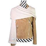 Taille : 70 x 210 cm Les Jardins de la Comtesse - Grande écharpe Femme Cachemire et Laine Hiver - Etole Châle - Chaud et Léger - 70 x 210 cm - Camel Motif Diamant