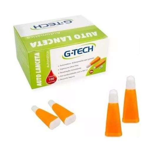 Auto Lanceta Automática 28g Com 100un G-tech