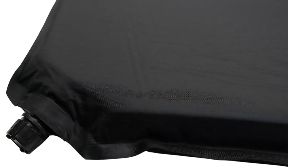 Samopompująca się karimata, materac kempingowy o grubości 5 cm, z pianki, samopompujący, wygodna mata do spania na kemping, do aktywności na świeżym powietrzu, wędrówek, podróży, namiotu, samochodu