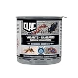 Clac® Fumigène Insecticide Hydro Réactif sans Mèches   Anti Puces, Cafards, Punaises de Lit, Fourmis, Mites & Mouches   Action Choc   Spécial Infestion   Traitement Professionnel   130m³   10g