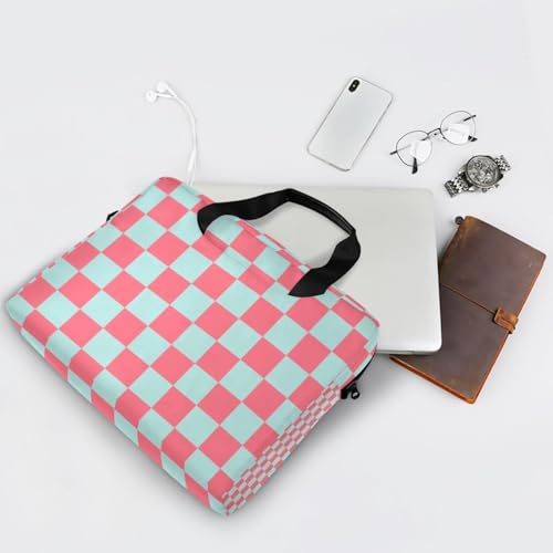 Maletín portátil para laptop 15.6 pulgadas azul y rosa miniatura 7