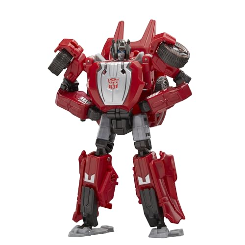 Transformers Toys Studio Series Deluxe War for Cybertron 07 Gamer Edition Sideswipe, 4.5-inch Converting Action Figure, 8+