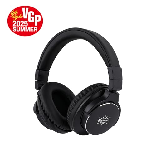 Image of Linsoul Kiwi Ears Division Over Ear Headphone, 40mm Dynamic Driver Monitoring Headphones, Wired Gaming Headphone, DJ Headphones for Professional Musicians Engineers (Black)
