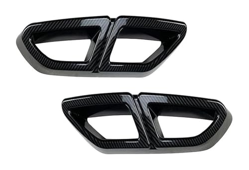 排気口 排気管 パーツ 用 vw 用 パサートセダン B8 2016 2017 2018 2019 2個 車用リアマフラーテール排気管チップカバートリム