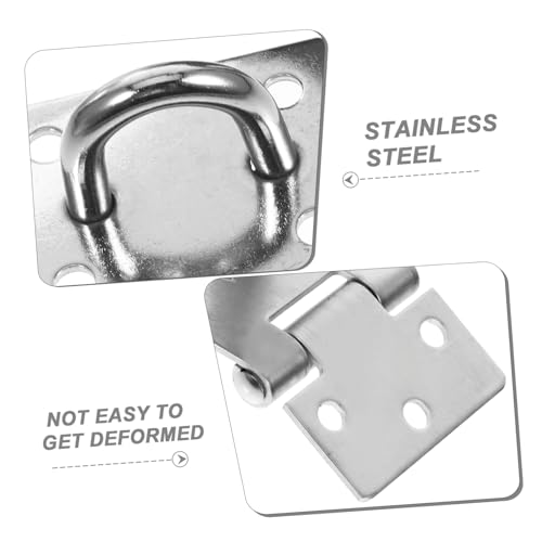 Image of Cabilock Outdoor Padlock Latch for Door 3 Inch Lock Hasp Latch Hardware Security Lock