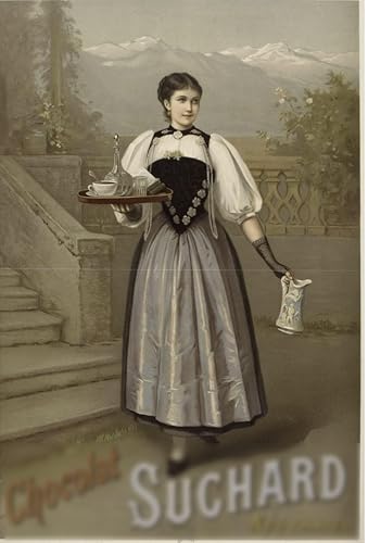 Photosegor Chocolat Suchard Affiche Poster Reproduction - Format 50X70 cm sur Papier Luxe 300 GR. Tous formats et Supports possibles