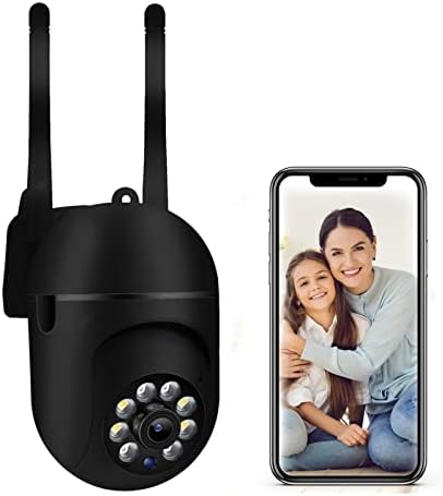 Outdoor Camera Wireless Cameras for Home Security 2.4/5ghz WiFi Camera, Blink Indoor Camera with Night Vision, Motion Detection, Pet Camera, Video Surveillance Equipment Apartment Security (Black)