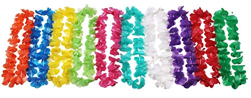 Oojami Mega Plastic Luau Lei Assortment - 100 Piece Pack