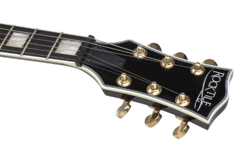 Rocktile Pro L-200BK deluxe guitare électrique - Les Beatles, Paul McCartney, John Lennon, RIngo Starr, George Harrison Rocktile Pro L-200BK deluxe guitare électrique – Image 5