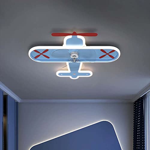 Ventilador de Techo silencioso de bajo Consumo con luz RGB y Control Remoto, Seis velocidades, luz Ajustable en Tres Colores, Ideal para Dormitorio y Sala de Estar.