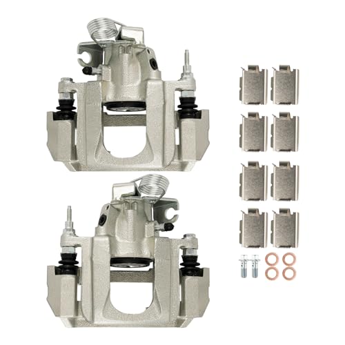 Image of PHILTOP Rear Brake Caliper 18-B5299, 18-B5298 Compatible with 2011-2014 Ford Edge, 2011-2015 Lincoln MKX