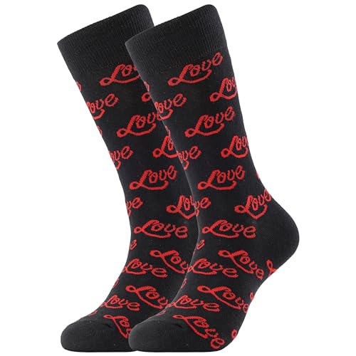 BONANGEL Calcetines Funky para Hombre, Calcetines Navideños, Dive...