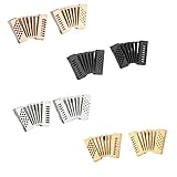 Mall of Style Musical Earrings for Women - Accordion Earrings - Musical Earrings - Musical Stud Earrings for Boys and Girls - Accordian Jewelry - Hanukkah Jewelry (The Accordion)