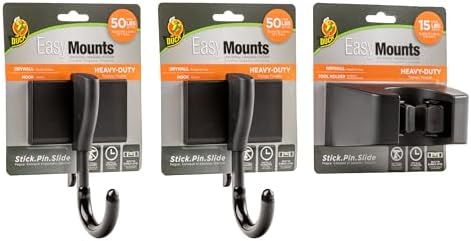 Duck Brand Easymounts Heavy-duty Garage Kit - 15 Lb 6 80 Kg 50 Lb 22 68