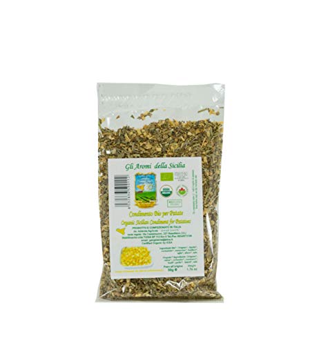 Sicilian Organic Condiment for Potatoes 50 Gram (1.76 Ounce)