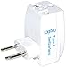 Ceptics 3 Outlet Travel Adapter Plug Type J for Switzerland