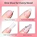 Beetles Press On Nail Glue Quick-Drying 10ml Super Strong Nail Glue, Brush on Glue for Acrylic & Fake Nails, No Uv Light Needed, Long Lasting Spring Nails, DIY Home Manicure