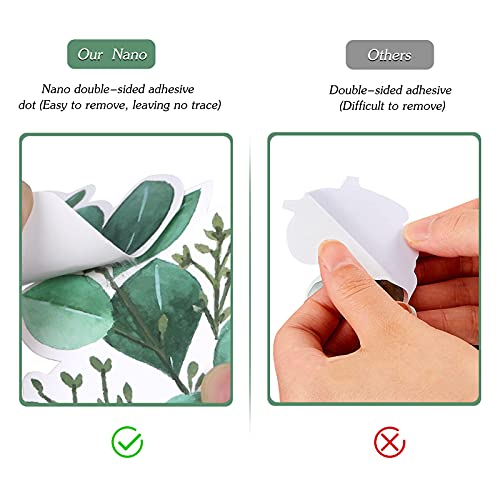 69 Ft Bulletin Board Borders Card, Eucalyptus Die-Cut Borders Classroom Bulletin, Green Leaves Classroom Borders With Double-Sided Adhesive, Tropical Wall Decor Sign For Home School Classroom (70 Pcs) #TOP3