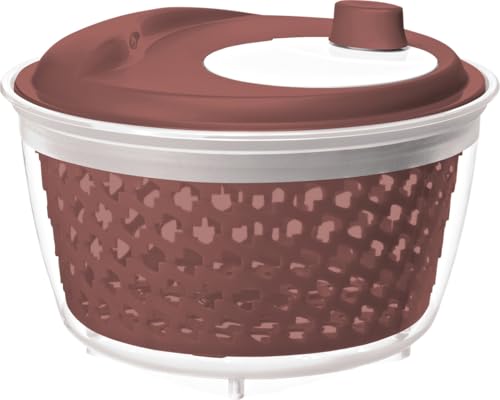 Rotho Salatschleuder Fresh 4,5 l, Iron rot Rotho Salatschleuder Fresh 4,5 l, Iron rot