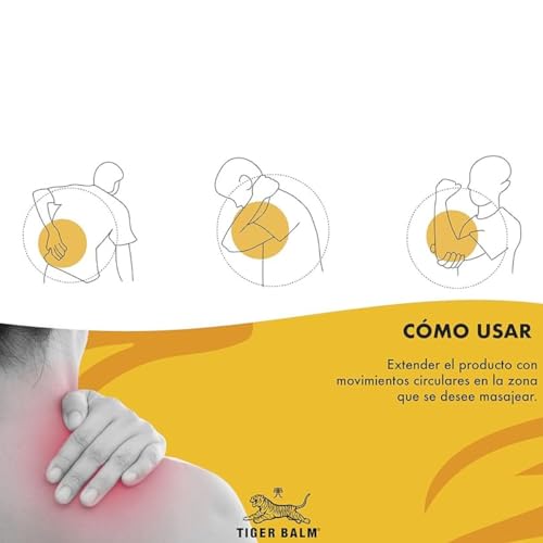 Miniatura 4 de Tiger Balm Rojo – Bálsamo Original para Masajes con Efecto Calor, Alivio Muscular y Articular, Fórmula Tradicional con Canela, Clavo, Mentol y Alcanfor – 19 g