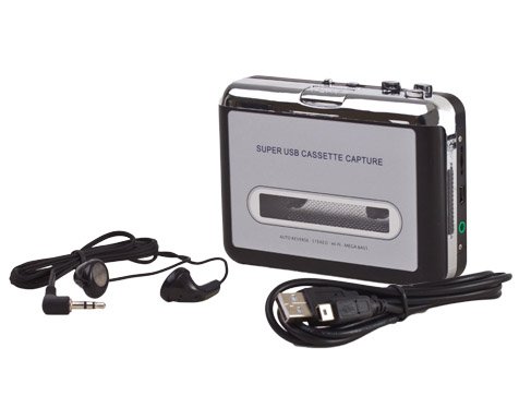 Convertidor USB Cinta Audio Cassette a MP3 CD Reproductor PC Conversor...