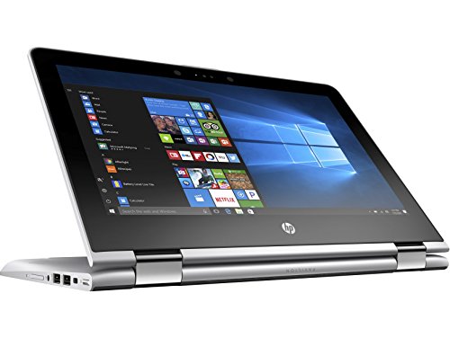 Image of HP Pavilio x360 Convertible 11-ad023TU 2017 11.6-inch Laptop (Pentium N4200 /4GB /1TB /Windows 10 /Integrated Graphics), Natural Silver
