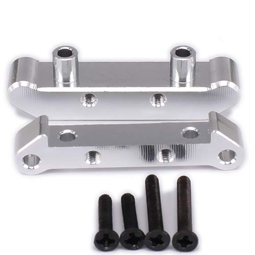 Parts & Accessories Front Rear Hinge Pin Holder Set for 1/18 Revel 24540 Scorch Hobbico Dromida BX/MT/SC4.18 Short Course Truck Monster Truck Buggy - (Color: Silver)