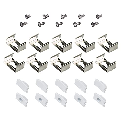 Image of Armacost Lighting 960000 Surface Mount LED Tape Light Accessory Pack - White