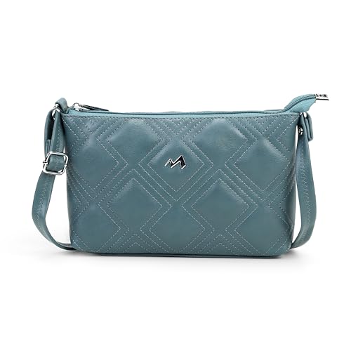 Image of Metro Women Casual PU Soft Body Zipper closure Quilted Sling Bag