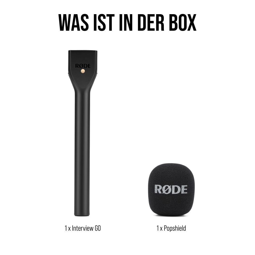 RØDE Handadapter Interview GO für Wireless GO, black