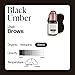 Perma Blend Luxe - Light to Dark Eyebrow Set with True Copper, Toasted Almond, Coffee, & Black Umber - Brown Permanent Eyebrow Pigment Kit - Vegan & Cruelty-Free - 4 Count (0.5 oz each)