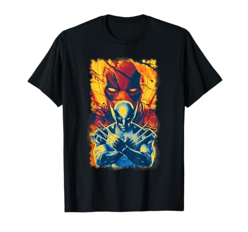 Image of Marvel Deadpool & Wolverine Best Bubs T-Shirt