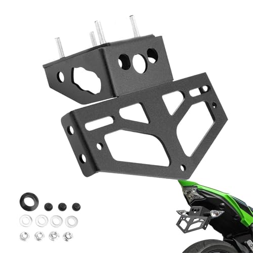 Support de plaque d'immatriculation anti-vibrations pour éliminer la bavette plastique Z650