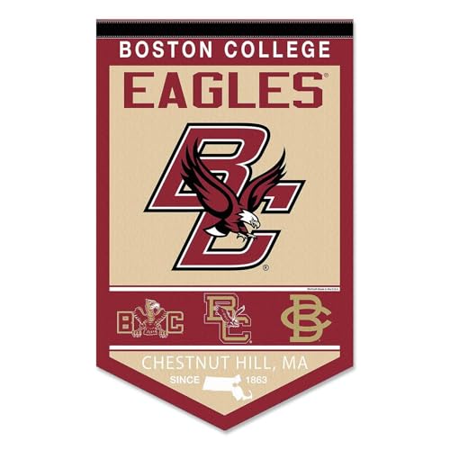 Boston College Eagles Heritage History Banner Pennant