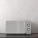 Cecotec Microondas ProClean 3160 Mirror. Con Grill 800W y revestimiento Ready2Clean para...