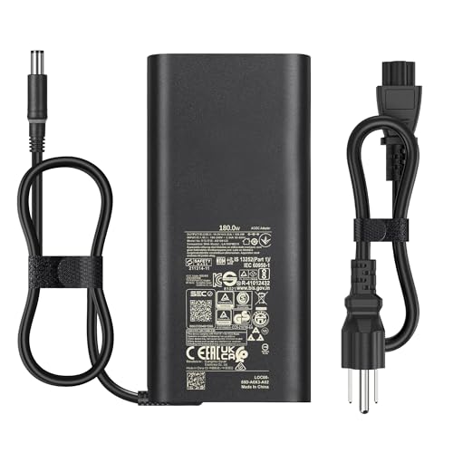amguog 180W GaN Charger Compatible with Dell Precision (7.4x5.0mm)