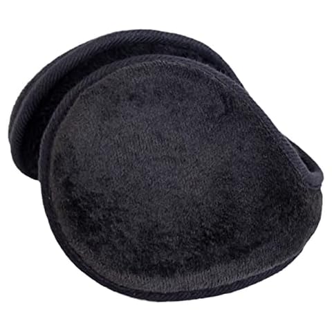 Winter Ear Muffs for Men & Women Plush Fleece Ear Warmers Behind the Head Earmuffs Ear Covers Outdoor Skiing Cold Weather Cover