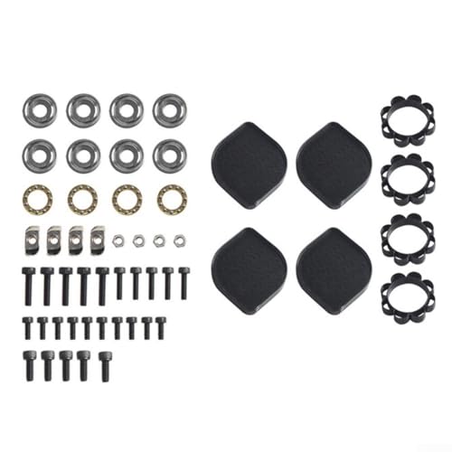 Pieds d'amortissement des vibrations HULA 95A compatibles avec Touzhu X1, P1P A1, Creality et imprimantes 3D (A)