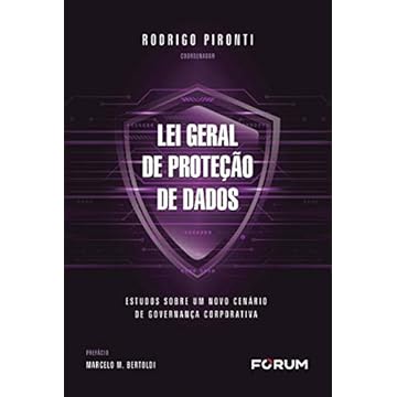Capa do livro Lei geral de proteção de dados: Estudos sobre um novo cenário de Governança Corporativa