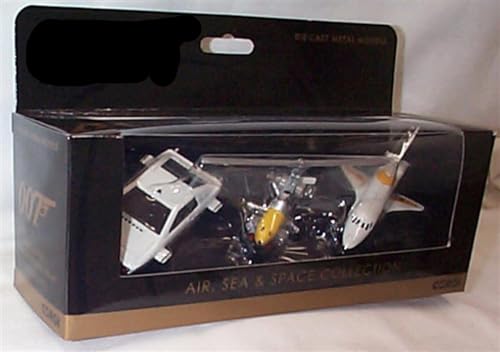 corgi classic JAMES B0ND 007 Air Sea & Space collection Shuttle Lotus Gyro set 1:50 scale diecast model