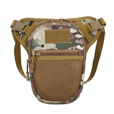 Sacoche De Jambe Moto Hommes Thigh Fanny Pack Drop Sac Moto Riding Épaule Multi-Fonctionnelle Pouch-Fonctionnelle Bandoulière Nylon Mâle HIP BUM BURE LEG TAILLE SACS Sacoche Jambe Moto ( Color : 4