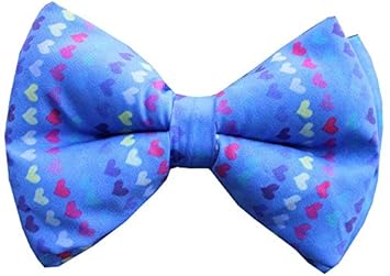 Lana Paws Little Hearts Adjustable Dog Bow tie/Dog Bowtie/Dog Gift (Adjustable)